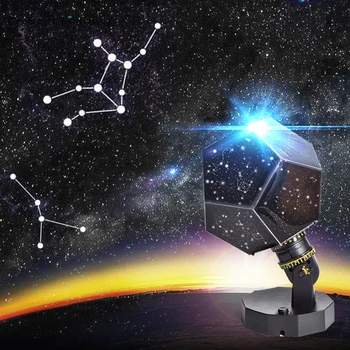 LED Înstelat Proiector Lumina de Noapte NOUL Galaxy Star Lampa de Noapte Constelație Nor Lampa 3D Proiectul Lumina pentru Dormitor Copii Cadouri