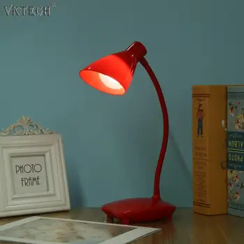 Rotativ 3 Moduri E27 5W LED Masă Lampă Reîncărcabilă Atinge Birou Estompat Lumini de Lectură pentru copii Copii Noptieră Lumina de Noapte