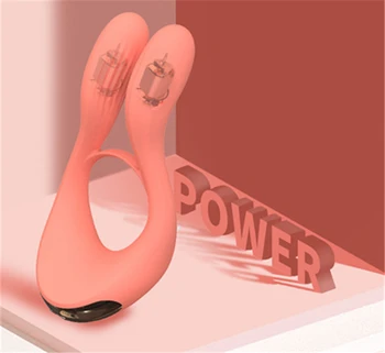 Rabbit Vibrator Masturbare Jucărie Penisul Masturbari Masaj punctul G Vagin Stimularea Cupluri Jocuri Adult Sex Produs Pentru Femei Barbati