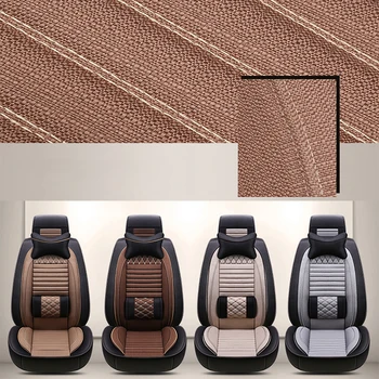 Noi(Fata+Spate), lenjerie de pat Universal scaun auto capac Pentru nissan qashqai j10 almera n16 notă x-trail t31 patrol y61 juke acoperă