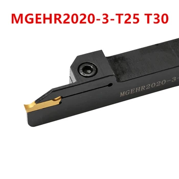 MGEHR2020-3-T25 T30 Extinde Lung Tăiat Lungime 25mm 30mm Groving Instrument Tăietor Strung de Cotitură Titularului de Instrumente Pentru fante insertii MGMN300