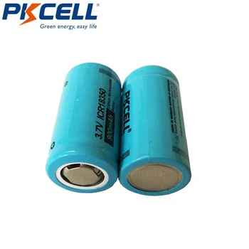 2 BUC PKCELL ICR 18350 Acumulator Litiu-ion 3.7 V 900mAh acumulator Li-ion Bateria Baterias