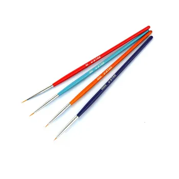 U-steaua #00-#00000 4buc Model Special Punctul Perie Linie Cârlig Pen Modele Hobby Instrumente de Pictură Accesoriu