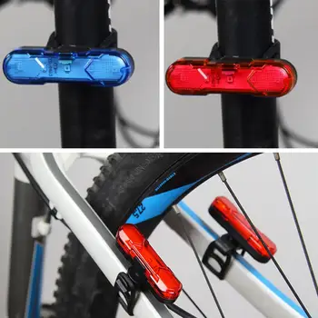 1buc Lumini de Biciclete Reîncărcabile Biciclete Lumini de Biciclete Lumina de Avertizare Încărcare USB LED Stop Plimbare Echipamente