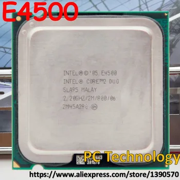 Original Intel E4500 PROCESOR Core2 Duo Processor SLA95 (2M, 2.2 GHz, 800MHz) LGA775 nava în termen de 1 zi