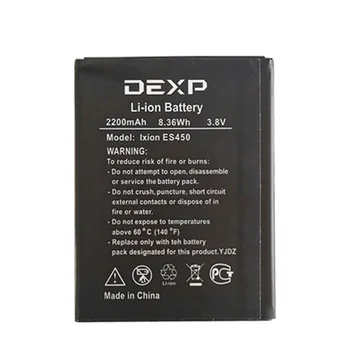 De înaltă Calitate Nou 3.8 V 2200mAh Ixion ES450 Baterie pentru DEXP IXION ES450 ASTRA baterii de telefon