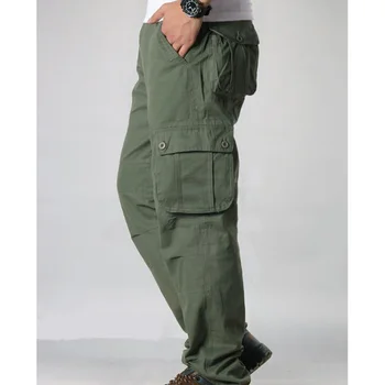 Barbati Pantaloni Barbati Casual Multi Buzunare Militare Tactice Pantaloni Barbati Uza Armata Direct pantaloni Pantaloni Lungi de Mari dimensiuni 44