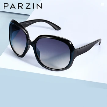 PARZIN ochelari de Soare pentru Femei Brand Designer de Elegant Cadru Mare Polarizate de sex Feminin de Ochelari de Soare UV 400 Doamnelor Nuante Cu Caz