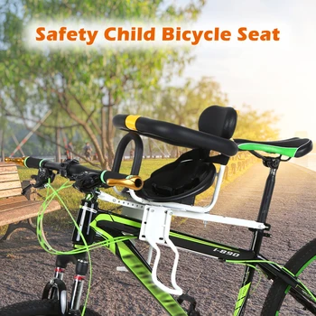 Copii Șa cu Pedale de Sprijin Înapoi Restul Siguranța Copilului Scaunul de Biciclete Biciclete Față Scaun pentru Copii pentru MTB Biciclete Rutier