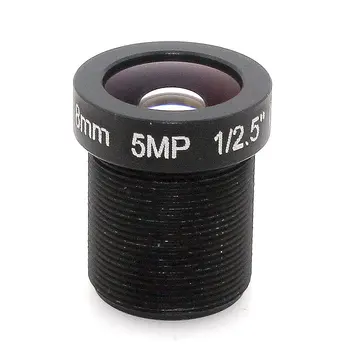 5MP 8mm HD CCTV Obiectiv Pentru Camera IP de Securitate F2.0 M12 Muntele Iris Fix Format 1/2.5