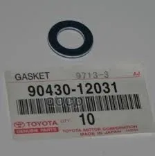 Toyota motor ulei garnitura dopului de golire Toyota art. 9043012031