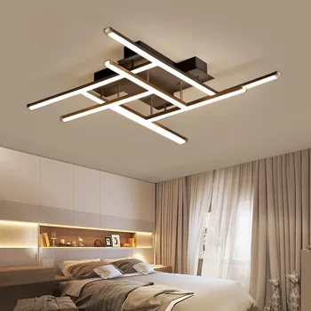 AC85-265V Pătrat Estompat Acrilice lămpi de tavan montate pe suprafață Pentru Iluminat Camera de zi Luzes Dormitor de Economisire a Energiei Decor