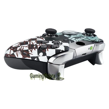 Personalizat Joker cu Model Soft Touch Superioară Față Coajă de Locuințe Caz Kit pentru Xbox One Elite Controller Model 1698