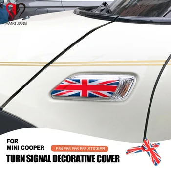Union Jack Autocolant Auto Semnalizare Aripa Decor Caz Acoperire pentru Mini Cooper Clubman F54 F55 F56 F57 Auto-styling Accesorii