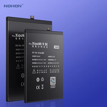 Nohon Baterie Pentru Xiaomi Mi 9 SE 9SE BM3M 2970mAh-3070mAh Mare Capacitate de Telefon Built-in Baterii Li-polimer Pentru 9SE Mi9SE +Instrumente