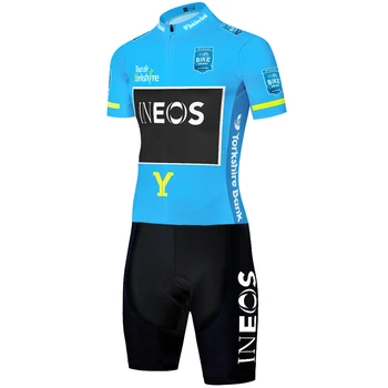 2020 tăiat cu laser ineos echipa de ciclism skinsuit ciclismo de vară în aer liber skinsuits 20D GEL de biciclete de triatlon-o singură bucată de ciclism kit