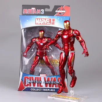Marvel Avengers Toate Personajele Infinity War Viziune Thanos Spider-man, Hulk, Iron Man Scarlet Witch PVC Acțiune Figura Jucarii