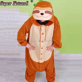 HKSNG Lenea Cadou de Crăciun de Halloween Pijamale Animale Cald Iarna Femei Bărbați Onesies Adult Maimuță Costume Hanorac Kigu