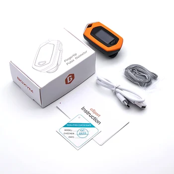 Pulsoximetru deget Monitor de Ritm Cardiac Medicale SpO2 Reîncărcabilă PR OLED Degetului Oximetru de Oxigen din Sange Digital Oxymeter