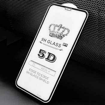 5D Rece Sculptură Sticla Temperata Pentru Huawei Mate 30 P30 Ecran Protector Pentru Huawei Y6 Y7 Y9 P Inteligente 2019 Scut de Sticlă de Film de Telefon