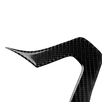 Fibra de Carbon de Styling Auto Volan Emblema 3D Autocolante Decor pentru Mercedes W204 W205 W211 W203 C E Clasa GLA GLC
