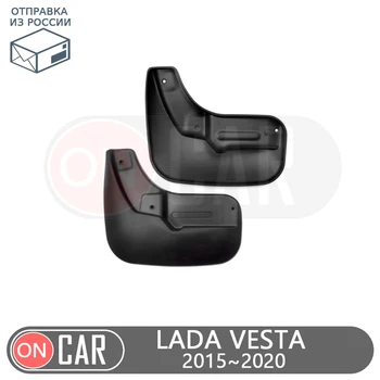 Apărători de noroi fata pentru Lada Vesta~ masina sedan noroi apărătorile de noroi clapeta de styling auto tuning durt protectection