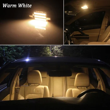 12Pcs Erori Alb Pentru Fiat bravo 2 II (198) LED Interior Lumină + lumină de inmatriculare Kit (2007-2016)