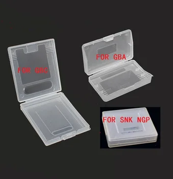 20 BUC clar cazurile plastic pentru Nintendo GBC GBP & Pentru game boy Advance GBA SP GBM Jocuri GBA Card cutie de Cartușe