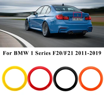 Masina din Spate Insigna Inel Cadru Logo Capac Ornamental Pentru BMW Seria 1 F20/F21 2011-2019 Negru Rosu Portocaliu Galben