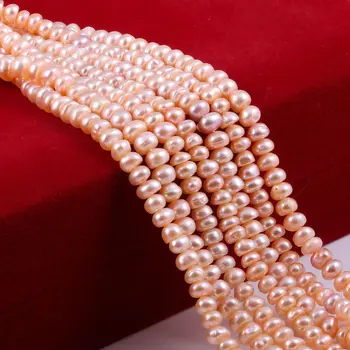Naturale de apă dulce pearl margele pentru a face bijuterii vrac perla DIY accesorii colier bratara lungime 36 cm