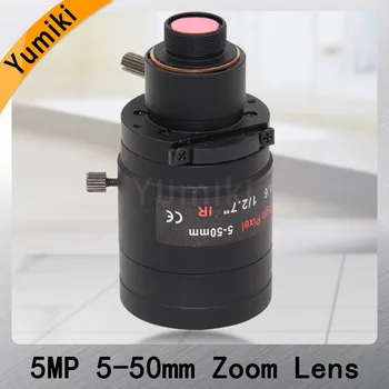 5Megapixel Varifocal M12 Monta Lentile Cu Filtru IR 5-50mm 1/2.7 inch Manual Focus si Zoom Pentru Camera de Acțiune de Vedere la Distanta