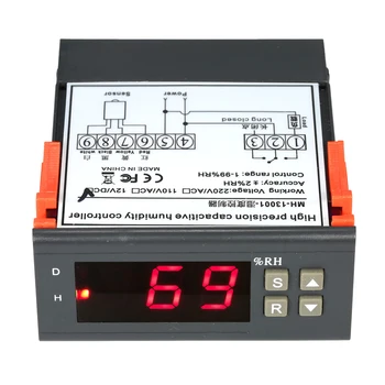 Mini Digital Aer Umiditatea Controlul Operatorului de Măsurare cu Senzor de termometro digitale thermometre estacion metereologica