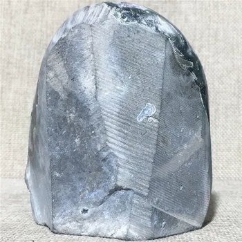 Naturale Agat geode cristal de cuarț specimen mobilier Acasă decor de piatră și de cristal Reiki de vindecare ametist