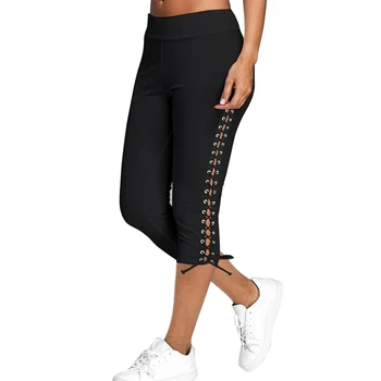 LOOZYKIT 2020 Monofazate Pantaloni de Yoga pentru Femei Talie Mare Sport, Jambiere Doamnelor Casual în aer liber Blugi Push-Up sală de Gimnastică Antrenament Capri Pantaloni