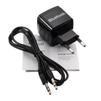 UE Plug SUA Plug Universal Auto fără Fir Bluetooth Receptor Adaptor de 3,5 MM AUX Audio Stereo Bluetooth Audio Muzica Receptor Adaptor
