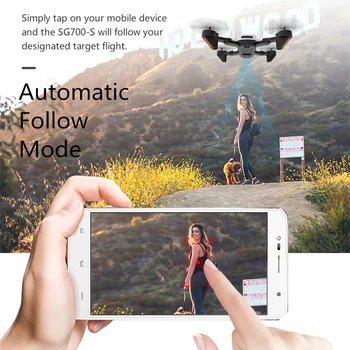 SG700-D Profesional Pliabil Drona cu Camera Dublă 1080P 720P 4K Selfie WiFi FPV Fluxului Optic RC Elicopter XS809S