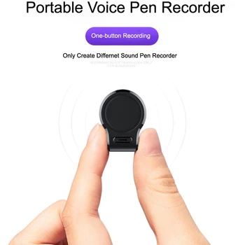 Portable Recorder De Voce Digital De Sunet De Voce Inteligent De Control De Înregistrare Micro Dispozitiv Audio Player Rezistent La Apa Dictafon Conferință