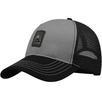 Capul mare Om Plus Dimensiune Șapcă de Baseball pentru Bărbați de Vara din Bumbac cu Ochiuri Trucker Hat de sex Masculin 3d de Mari Dimensiuni Snapback Pălării 56-60cm 60-68cm