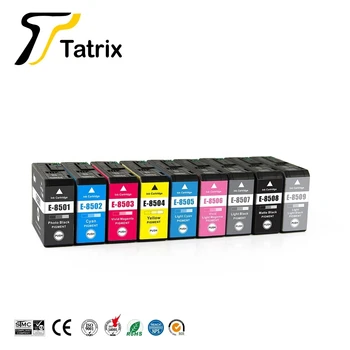 Tatrix Compatibil pentru Epson T8501 T8501 - T8509 Cartușele de Cerneală costum Pentru Epson SureColor P800 SC-P800 Printer