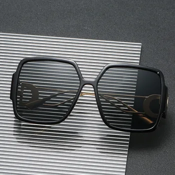 2021 Nou Pătrat Supradimensionat ochelari de Soare Pentru Femei Brand de Lux Doamnelor Ochelari de Soare Retro Cadru Mare Nuante Oculos De Sol UV400
