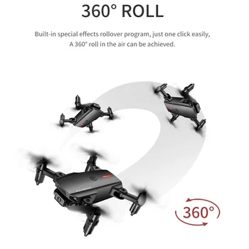 2020 NOU P2 drona 4k HD cu unghi larg camera dublă 1080P WIFI vizual înălțimea de poziționare a păstra rc drone urmați-mă rc quadcopter jucarii
