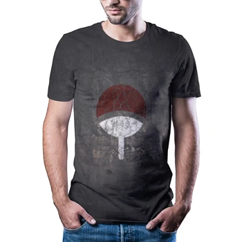 De vară 2020 3D bărbați Naruto moderne de moda cu maneci scurte T-shirt imprimat tricou casual