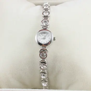 14MM Super-Mini-Femei Ceasuri Brățară Cuarț Moda Cristale Rochie Ceas Vogue Fete Ceasuri Brățară de Oțel Brățară Montre