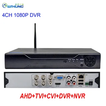 New Sosire 4ch 1080p Dvr Xmeye H. 265 5 In 1 Hibrid Cctv Dvr Ahd Pentru Tvi Camera Ip P2p Onvif Hdmi Video Recorder Dvr Ahd 1080p