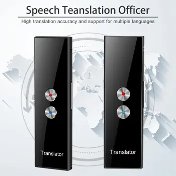 T8 Portabil Mini Wireless Inteligent Traducător 68 De Limbi bidirecțional în Timp Real de Voce Instant Translator APP Bluetooth MP3 Player