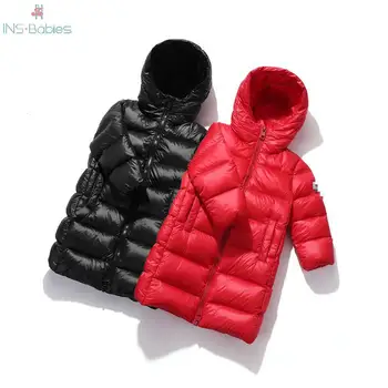 NOUĂ Copii în Jos Jacheta de iarna Îngroșat cu maneci Lungi haine pentru băieți și fete cald fete pentru copii haine Baieti Negru Jachete 2020