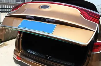 PENTRU KIA 2016 2017 SPORTAGE din Inox Spate, Usa portbagaj capacul ornamental se Potrivesc Auto-styling