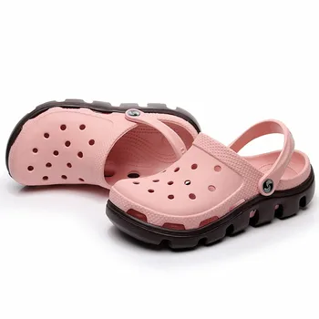 Femei Pantofi Pentru Bărbați Croc Acasă Papuci De Casă Confort Alunecare Pe Apă Casual Pantofi De Uz Casnic, Papuci, Sandale De Plajă Trecere Prin Vad Adidasi Funcționare