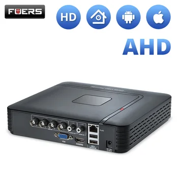 FUERS 4 Canale AHD DVR de Supraveghere de Securitate CCTV Recorder DVR 4CH 4.0 M AHD TVI CVI CVBS IP 5in1 DVR Hibrid Pentru Analog AHD IP