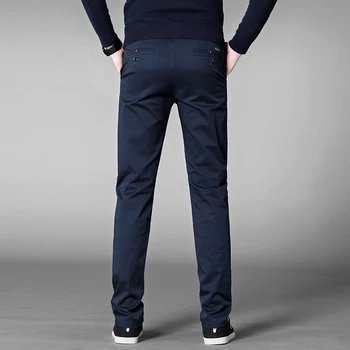 4 Culori De Pantaloni Casual Barbati Stil Clasic 2020 Noi Afaceri Bumbac Elastic Slim Fit Pantaloni Sex Masculin Gri Kaki Plus Dimensiune 42 44 46
